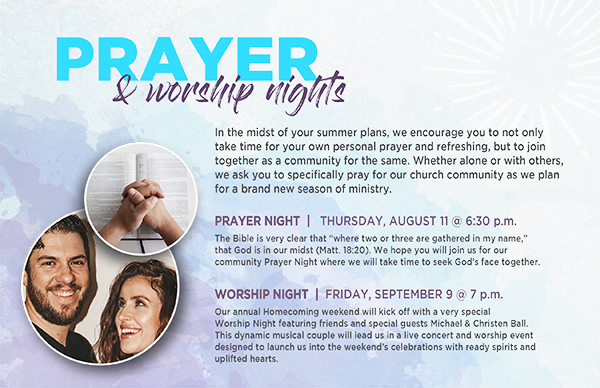 Prayer and Worship Nights