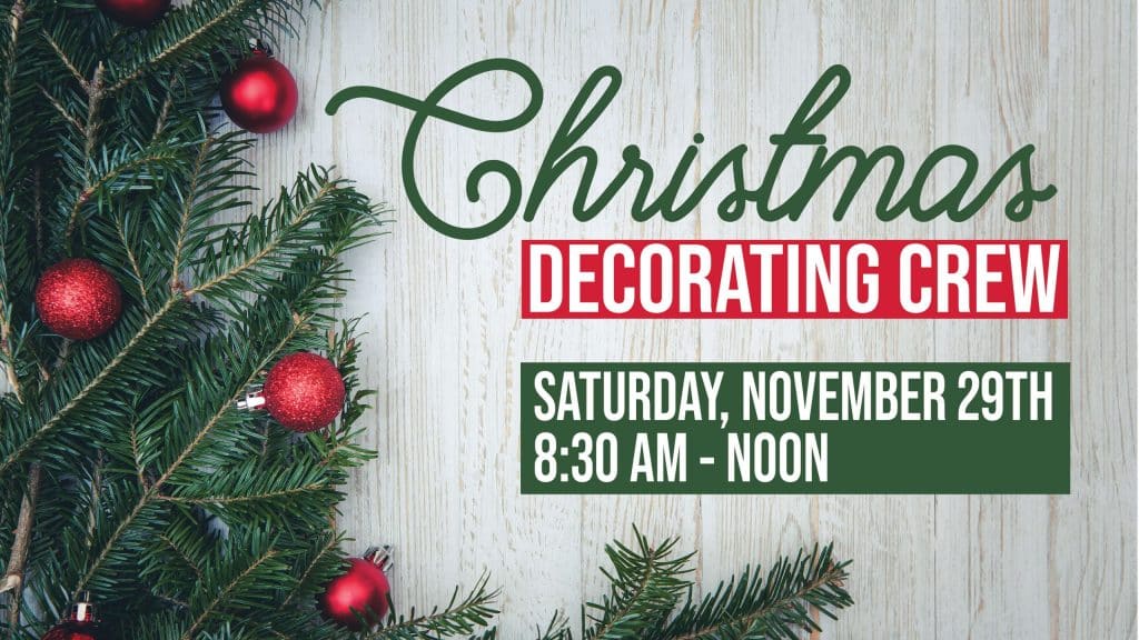 Christmas Decorating Crew